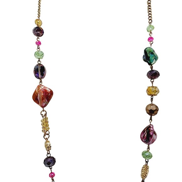 Stephan & Co Beautiful‎ Shell and Beaded Necklace - Spring Necklace - NWT - Picture 2 of 5